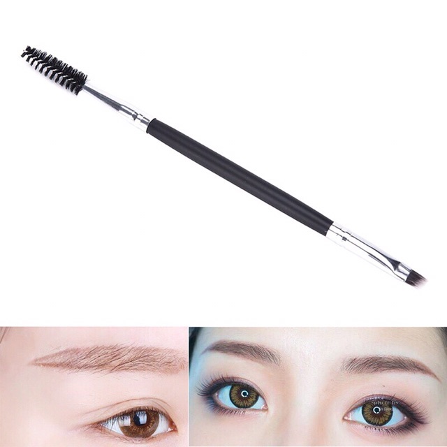 Kuas alis 2 in 1 | Make Up Brush | Brow Brush