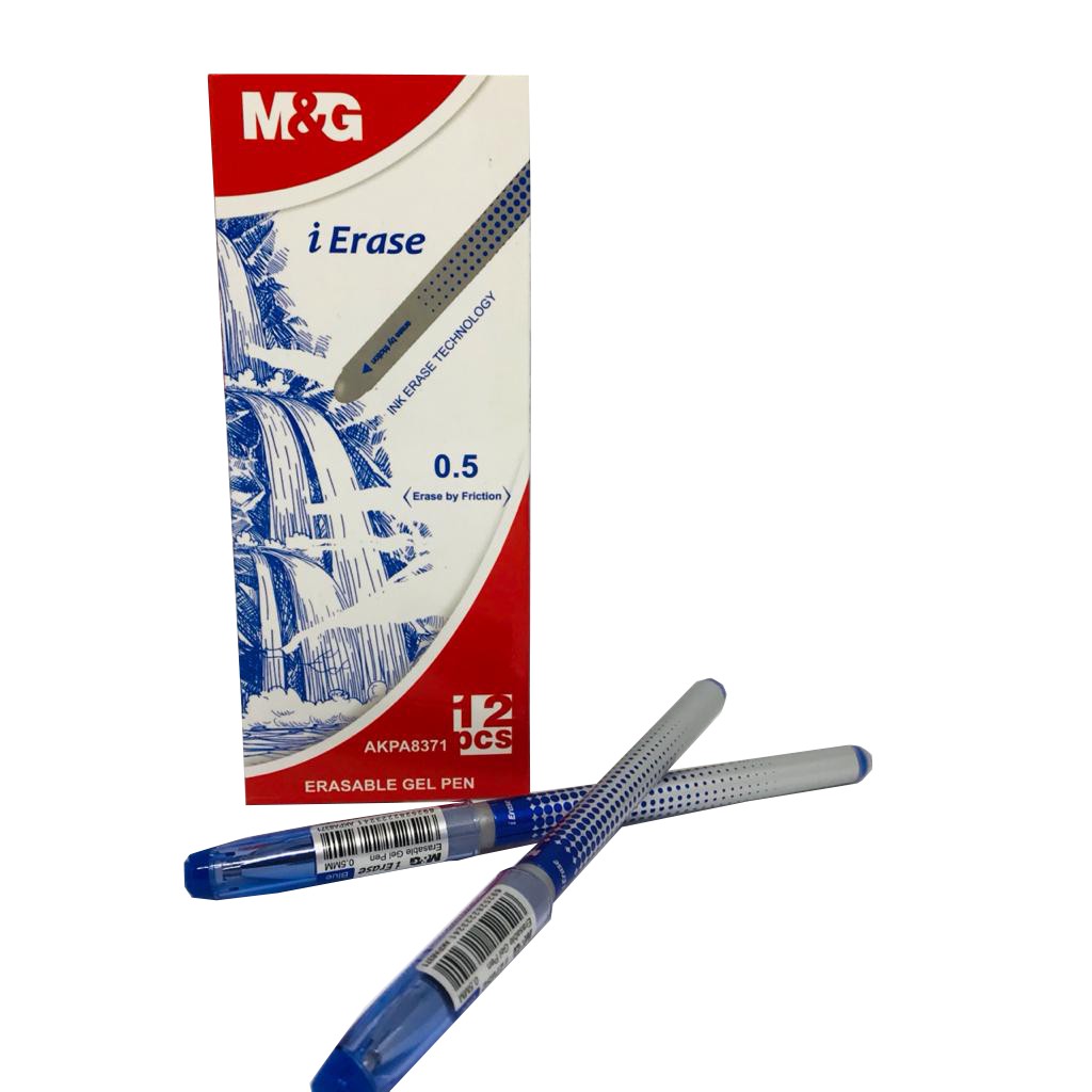 

M&G Erasable Gel Pen Blue 0.5mm