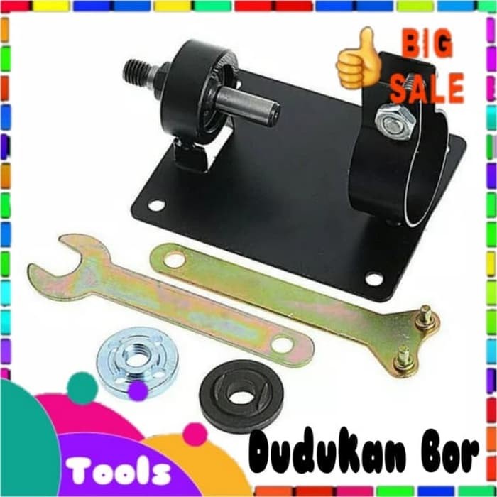 DUDUKAN BOR ADAPTOR STAND HOLDER PORTABLE CIRCULAR SAW BOR MEJA