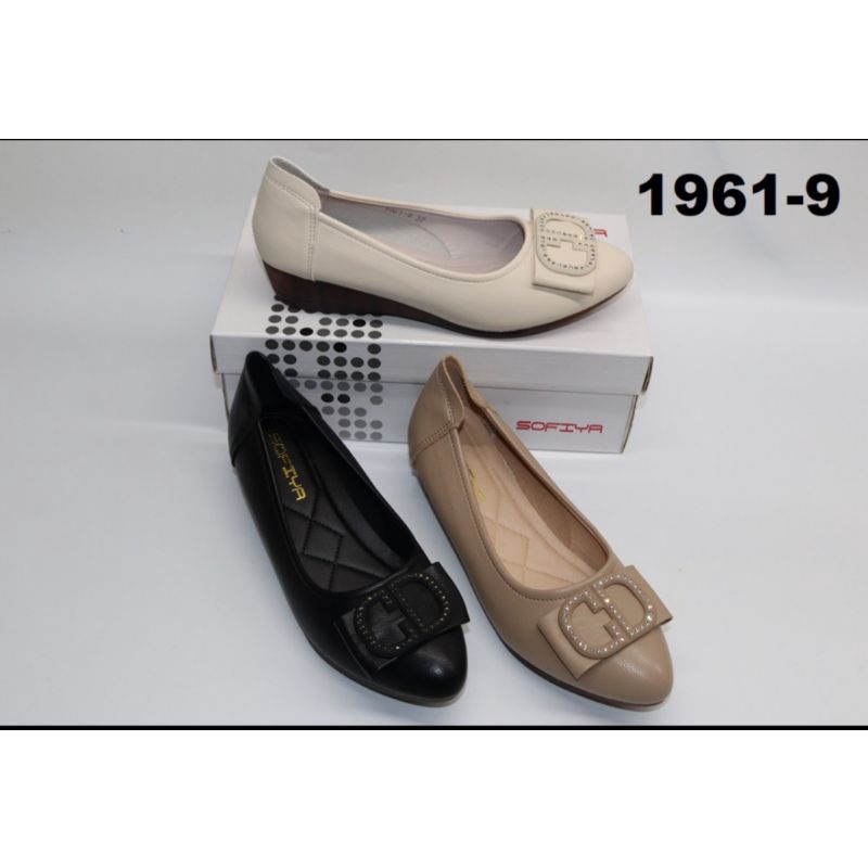 SEPATU KERJA KANTOR SOFIYA ORIGINAL 1961 9- SEPATU WEDGES WANITA