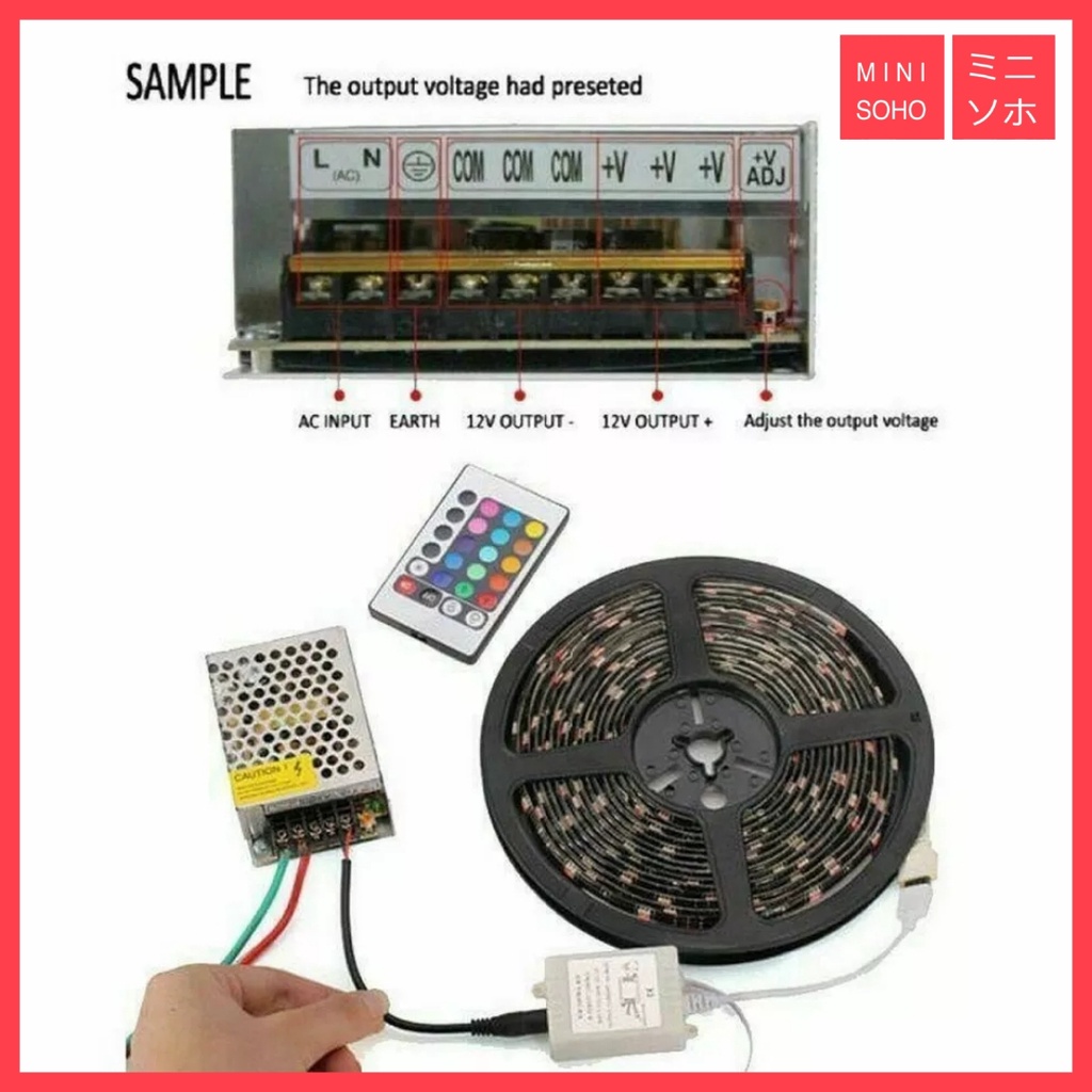 Power Supply Adaptor Switching Trafo LED Strip 12V 3A 5A 10A Volt Ampere Amphere