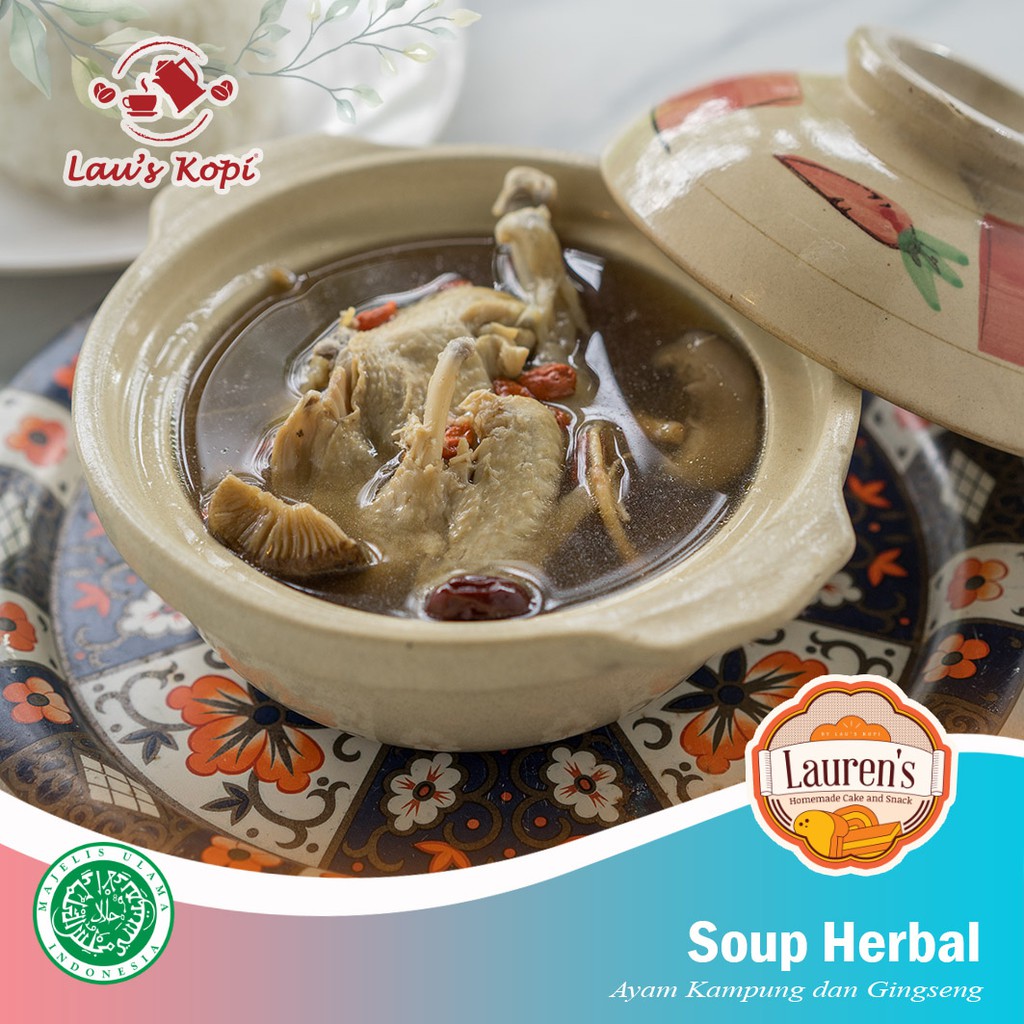 

Soup Herbal (Ayam Kampung & Gingseng)