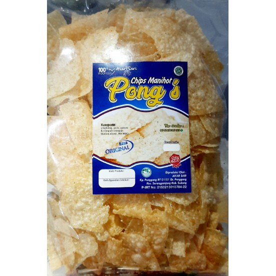 

Kripik Singkong Pongs