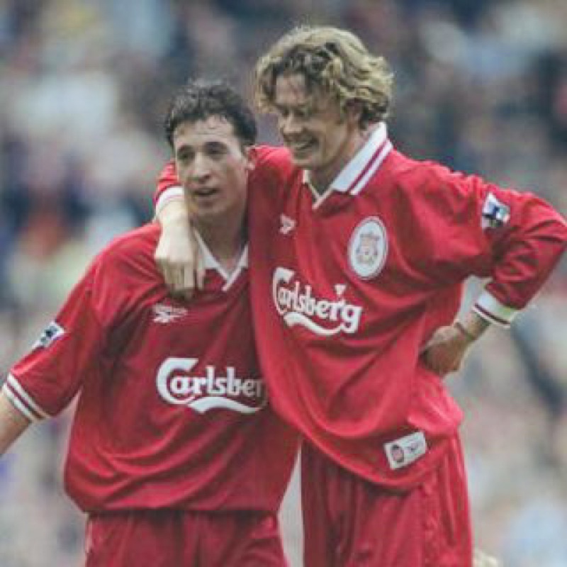 Jersey Liverpool 1996 LS McManaman Medium reebok original