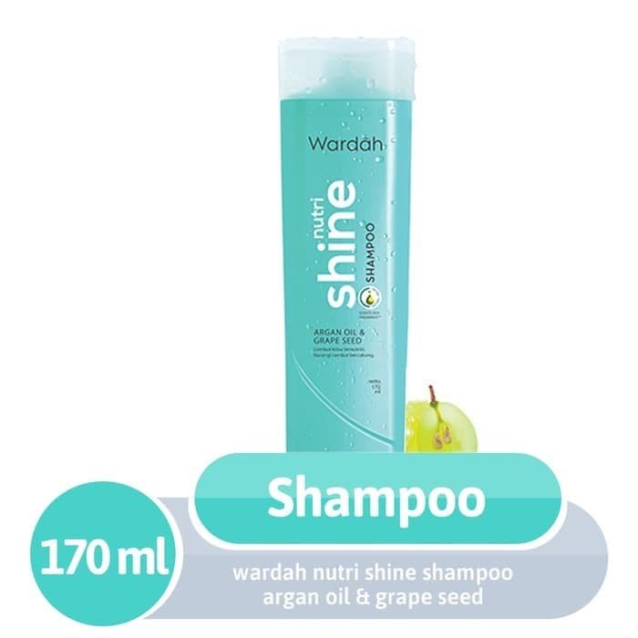 Wardah Nutri Shine Shampoo Rambut Berkilau Anti Lepek Kusam