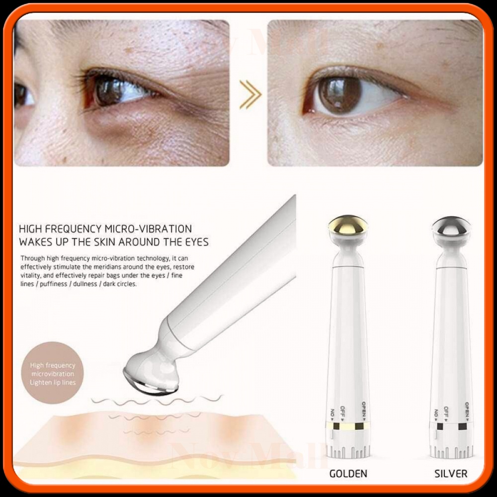 Alat Pijat Mata Electric Pen Eye Massager Anti Aging - BY822