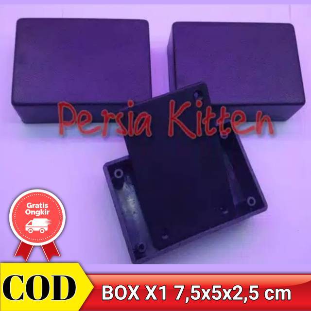 Box X1 DIY Plastik 7,5x5x2,5 cm