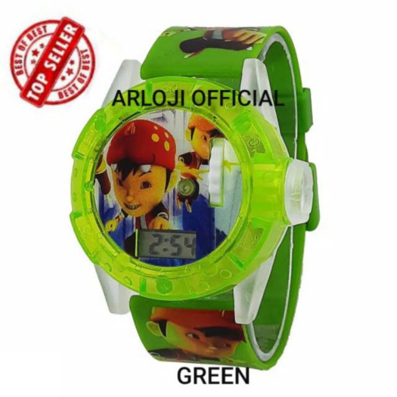 JAM LASER BOBOIBOY MUSIK ANAK