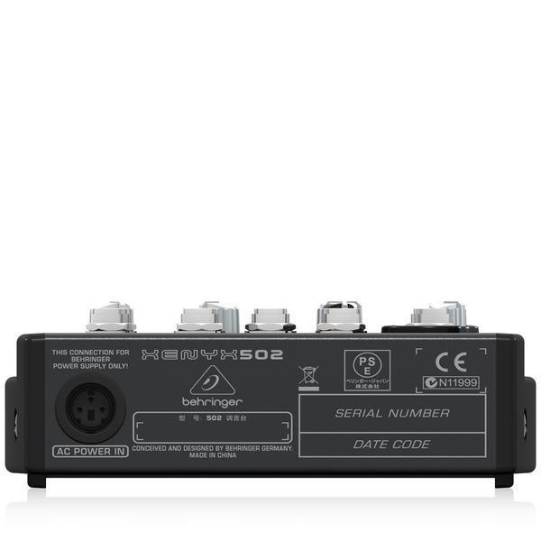 mixer 5 channel behringer xenyx 502 original Limited