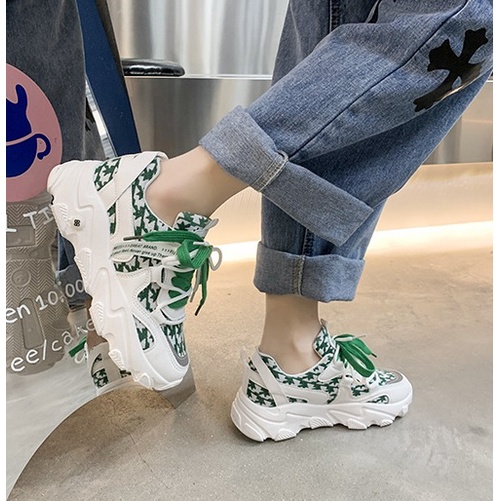 TBIG [COD] Sneakers Import Ulzzang MDR22 Sepatu Fashion Gaya Korea Style Sepatu Wanita Kuliah Kerja