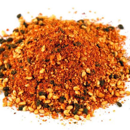 

Promo Awal tahun Togarashi Cabai Bubuk Jepang (Sichimi Togarashi) 80gr Promo Awal tahun