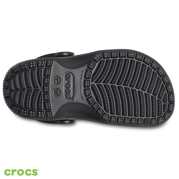 CROCS CLASSIC CLOG KIDS / SANDAL ANAK /  SLIP ON KARET ANAK / SANDAL TAHAN AIR /  SANDAL ANAK-ANAK LAKI DAN PEREMPUAN - BLACK