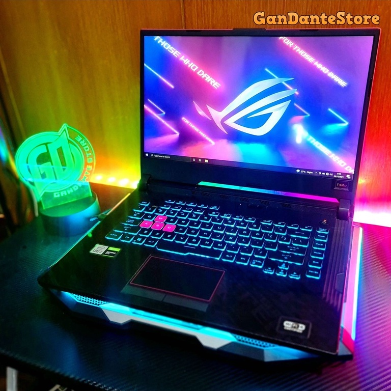Asus ROG STRIX G512LI Gaming Desain Laptop i7 GDDR6X 1650 Ti 12 GB Total IPS || Not Zephyrus G14 G15