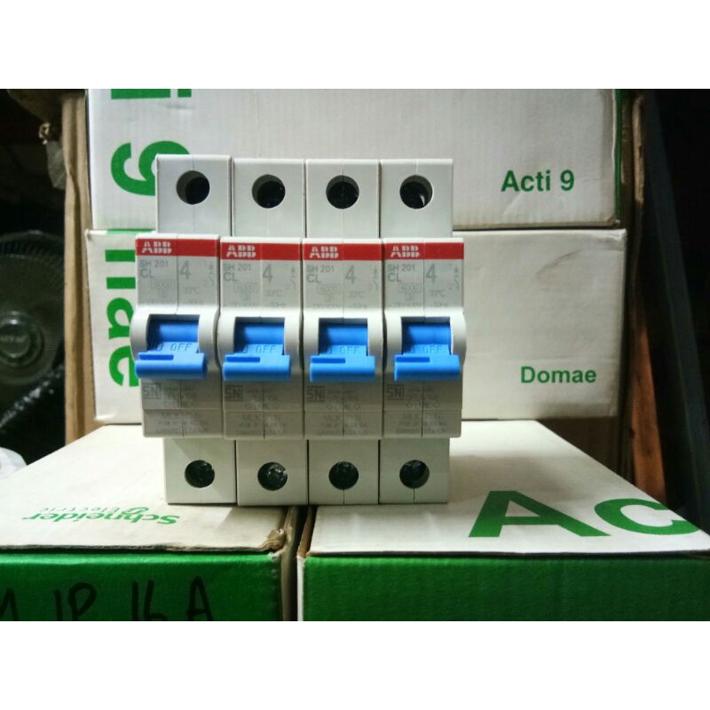 Jual Mcb Abb Pln Phasa Amper Original Shopee Indonesia