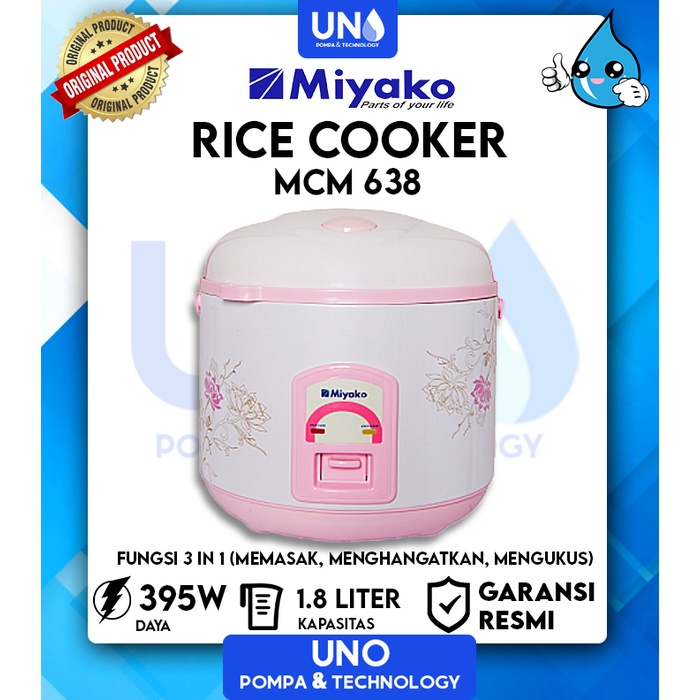 Magic Com / Rice Cooker Miyako MCM-638