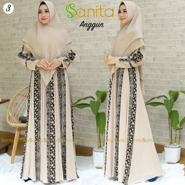 SIAP KIRIM SYARI ANGGUN ORIGINAL BY SANITA GAMIS PESTA BUSUI