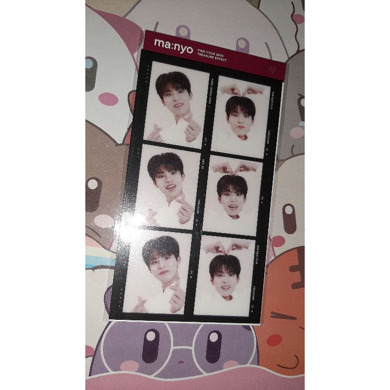[BOOKED] Photostrip MANYO x TREASURE Jeongwoo
