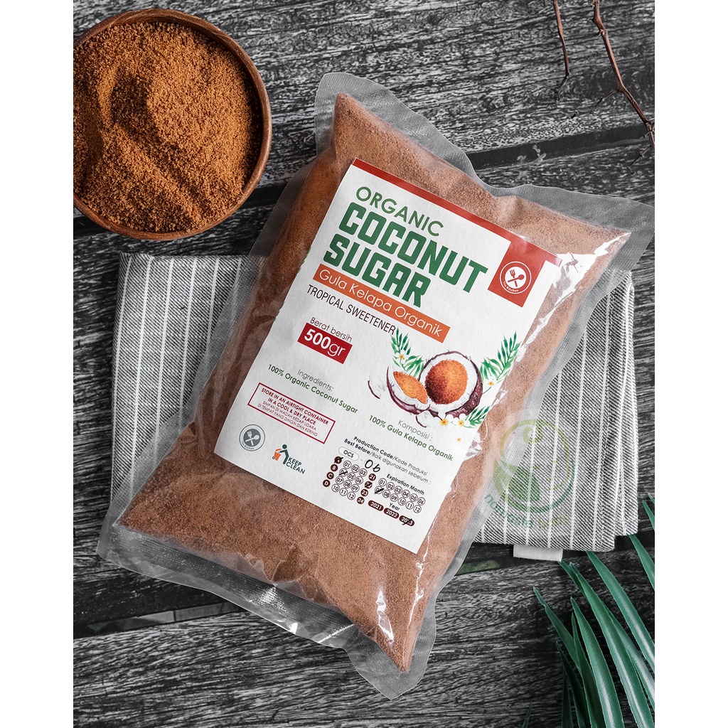 

ORGANIC COCONUT SUGAR - GULA KELAPA ORGANIK 500GR