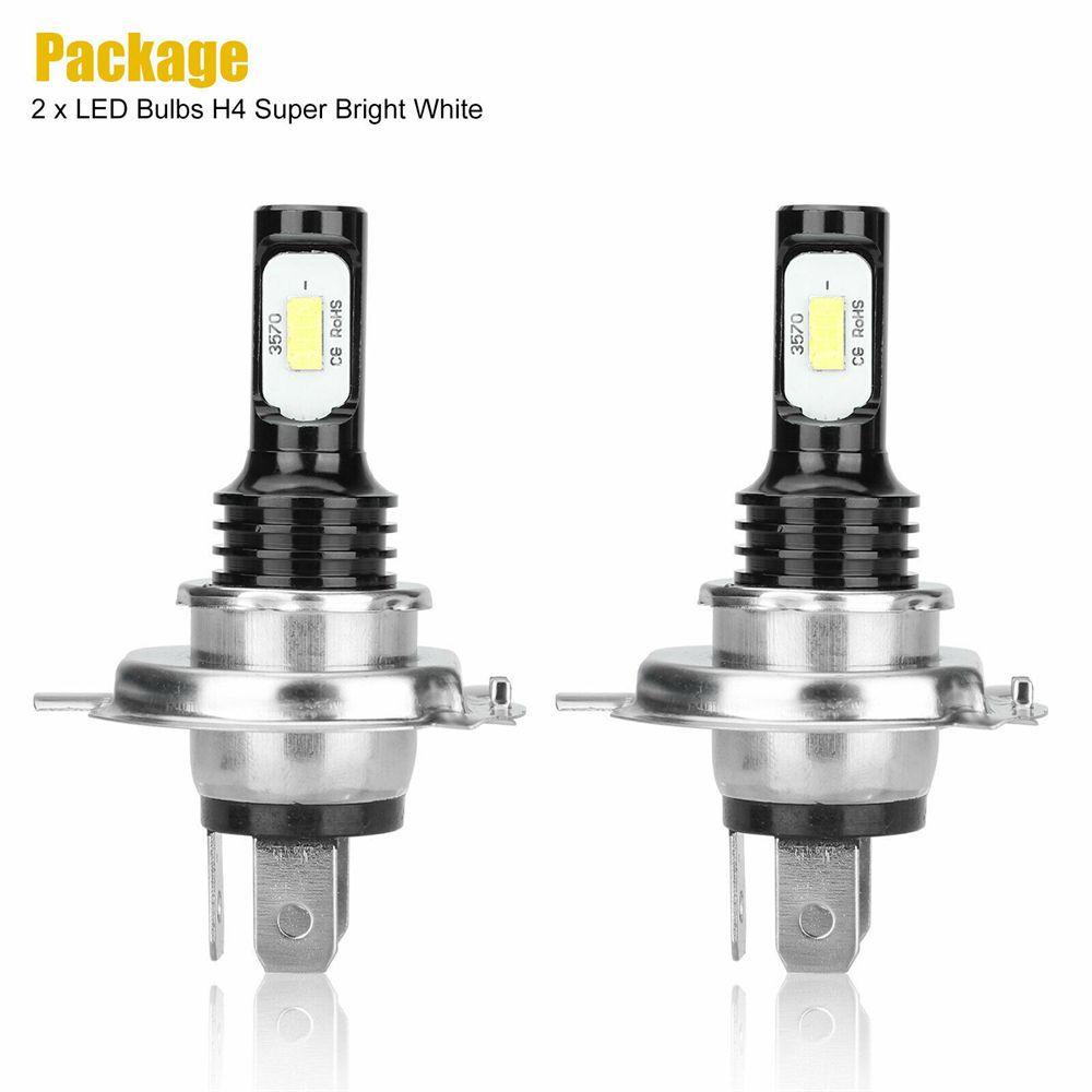 Populer Lampu Kabut Mobil Putih 2Pcs COB LED H4 DRL