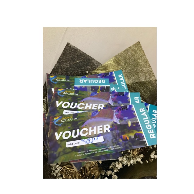 Tiket regular Jakarta Aquarium neo soho BUY 1 GET 1