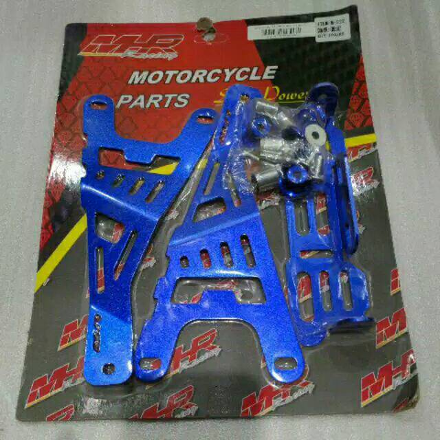 DUDUKAN PLAT DEPAN AEROX/N-MAX/LEXI MHR/NUI BIKES/FAST BIKES