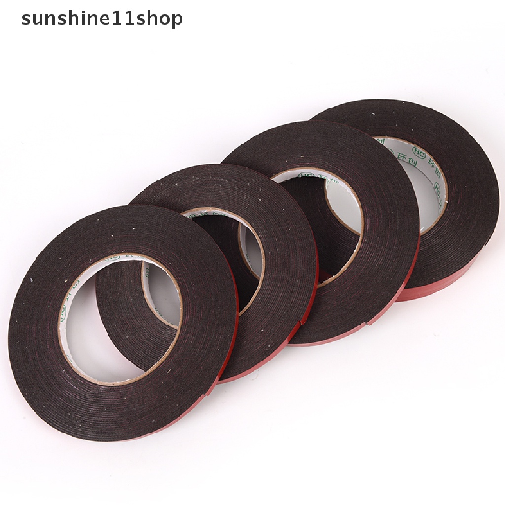 Sho 10M Double Tape Super Lengket Permanen Dengan Garis Merah