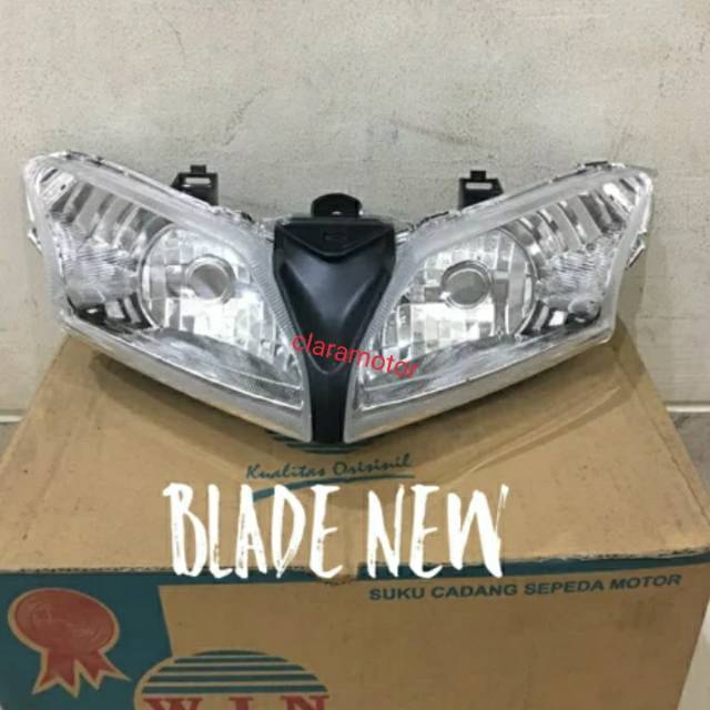 Reflektor lampu depan motor honda blade new