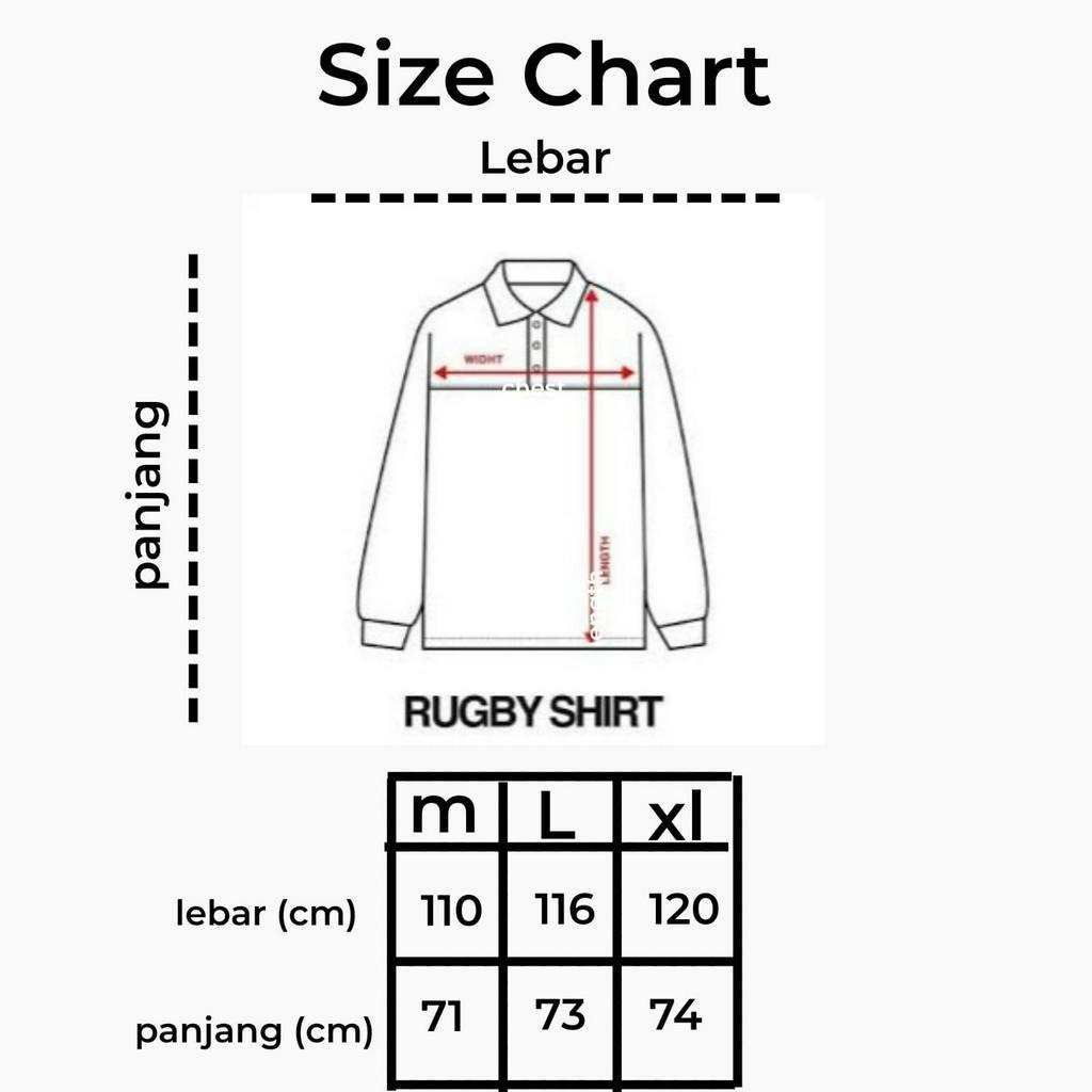 Jaket Rugby Unisex Pria Wanita Brand Jico Lokal Distro Kota Bandung M L XL