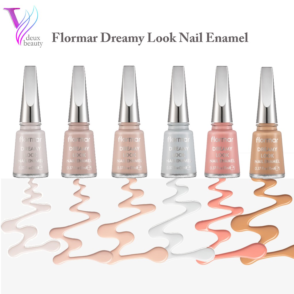 Flormar Dreamy Look Nail Enamel Kutek Flormar Dreamy 