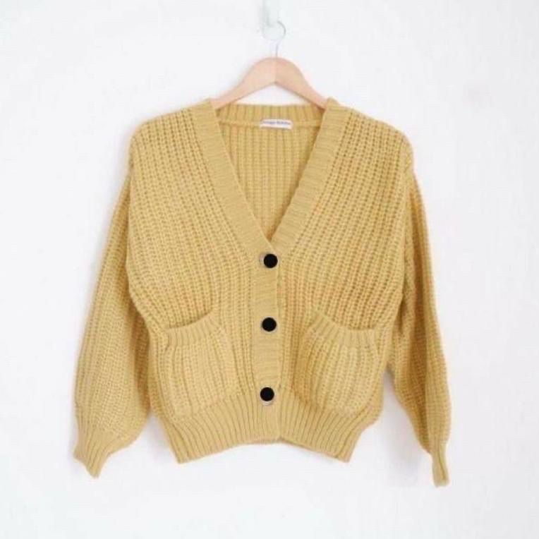 Belleza Outlet Official baju rajut Cardigan rajut atasan wanita SHELLY 7 GET PREMIUM