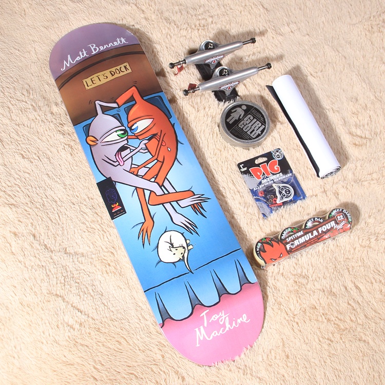 Toymainan skateboard baker girl filp zero deathwish santacruz 80cm Untuk Anakdewasa