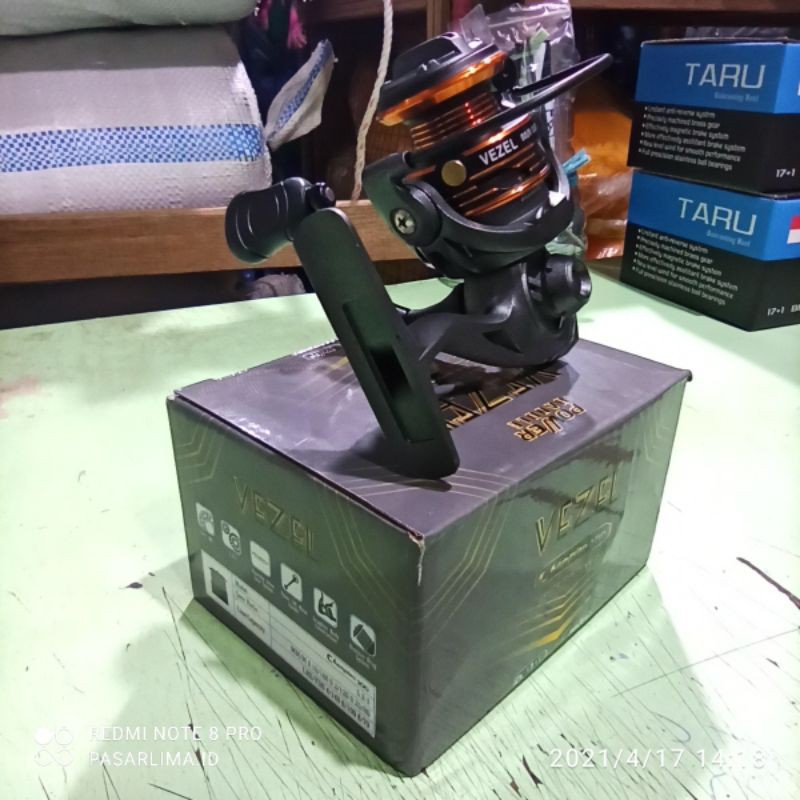 Reel pancing Vezel Champion Power Handle 500 800 1000 13+1bb