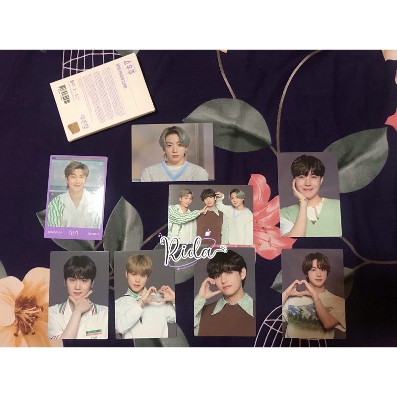 MINI PHOTOCARD SET BTS MUSTER SOWOOZOO 2021