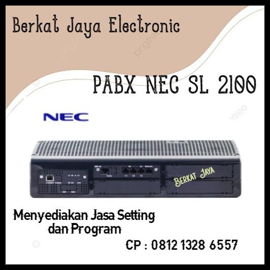 Central Pabx Nec Sl 2100 3 Line 16 Extensiin