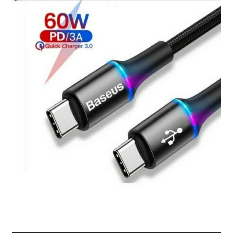 KABEL DATA BASEUS Halo USB c to type c