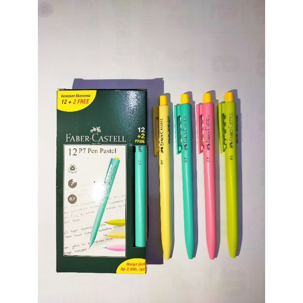 

Faber - Castell Pen P7 Pastel 12 + 2 Free