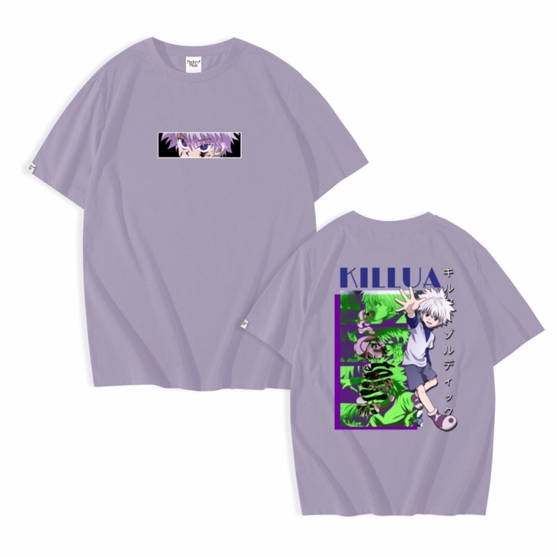 Tshirt Killua Lilac - Serotonin.stuff