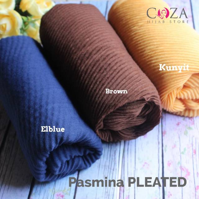 PASMINA PLEATED PLISKET / PASMINA PLISKET TERLARIS/ PASMINA ARABIAN/ PASMINA KEKINIAN /PASMINA MURAH / Coza Batik