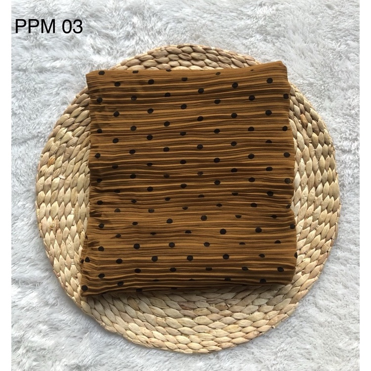 Pashmina Plisket Motif Ceruty Baby Doll - Pashmina Plisket - Pashmina Motif - Plishket Motif - Plisket Pashmina Motif-PPM 03