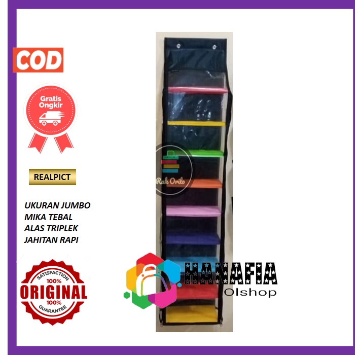 RAK SEPATU POLOS SUPERJUMBO / RAK SEPATU POLOS 9SAP FULL RESLETING / RAK GANTUNG / RAK SET