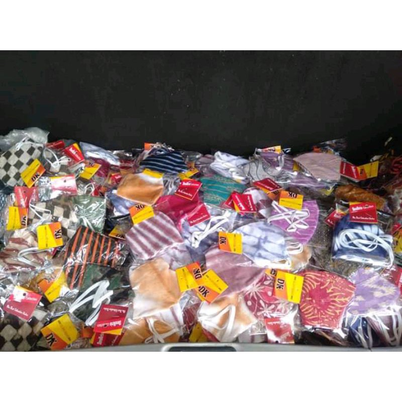 Masker Kain 2 Lapis