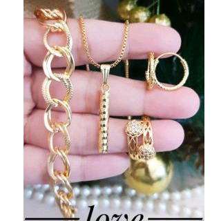 Xuping Set Perhiasan Wanita Gold Lapis Emas 18k 68229