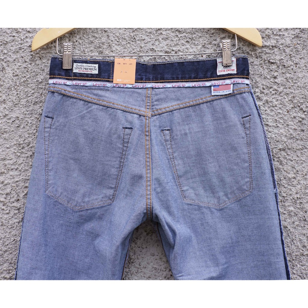 Levi's 501 Made in USA | Jeans Pria | Blue Wash | GRUSA-03