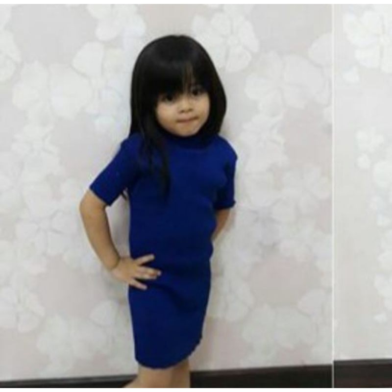 dress anak khaira rajut