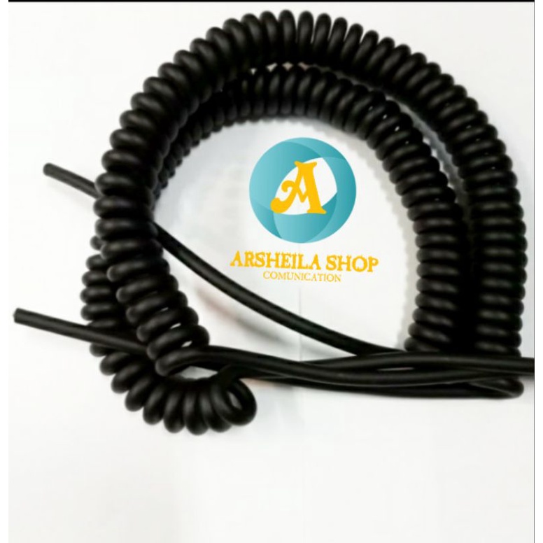 Kabel spiral handmic/extra mic 8 pin polos universal kenwood