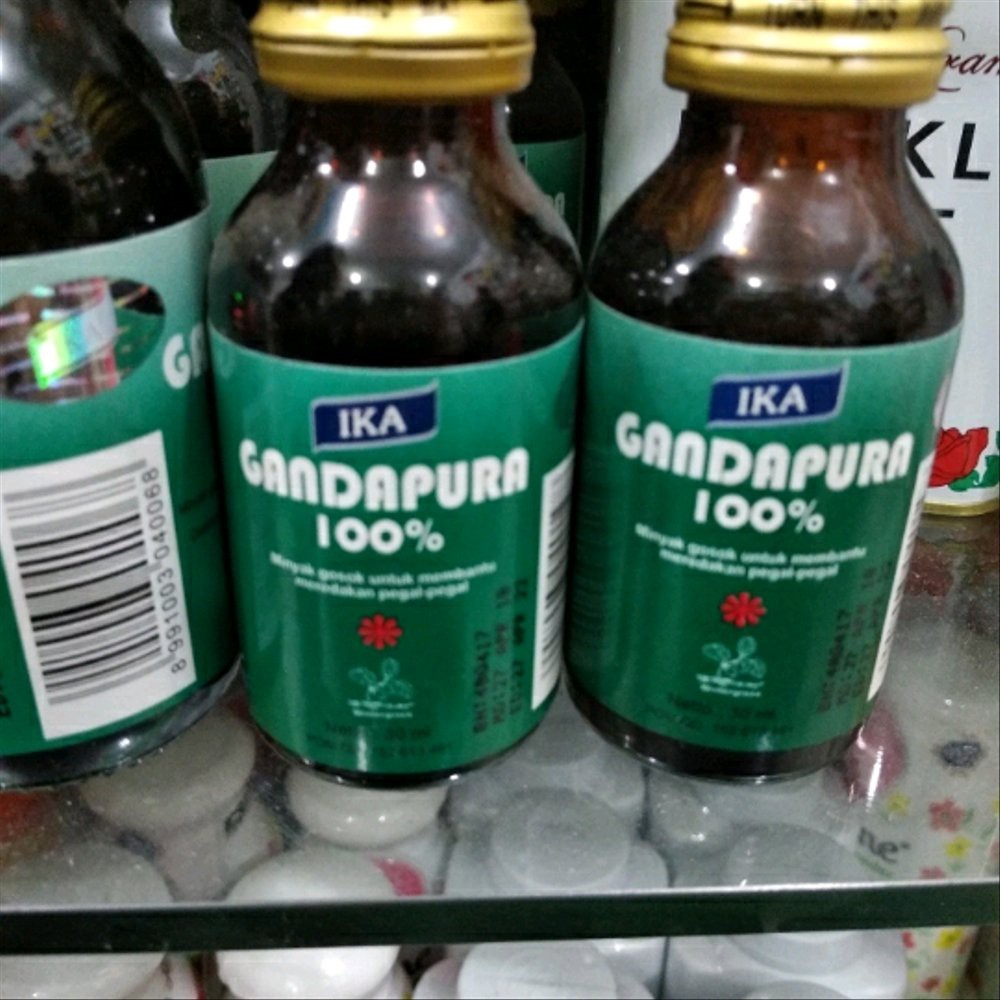 Ika gandapura 100% 100 ml minyak gosok