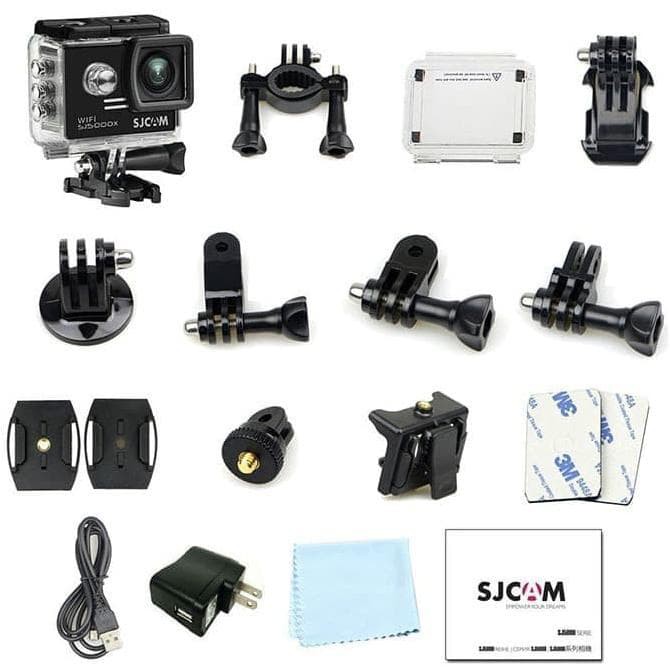 SJCAM SJ5000x Elite 4K Action Kamera 3 Way Basic 16GB