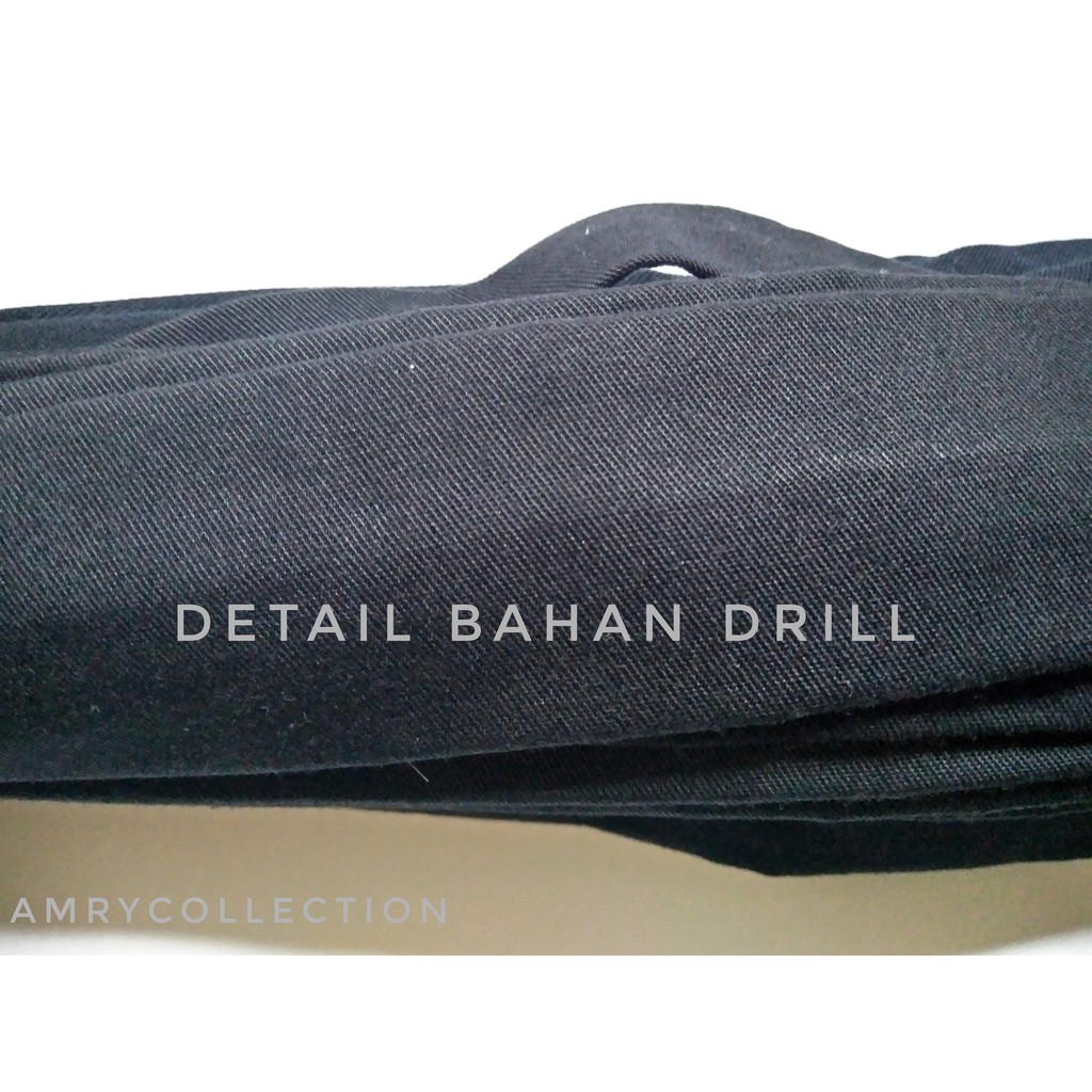 Dasi Hitam polos Dasi Ospek Kain Licin - Drill Dasi Formal