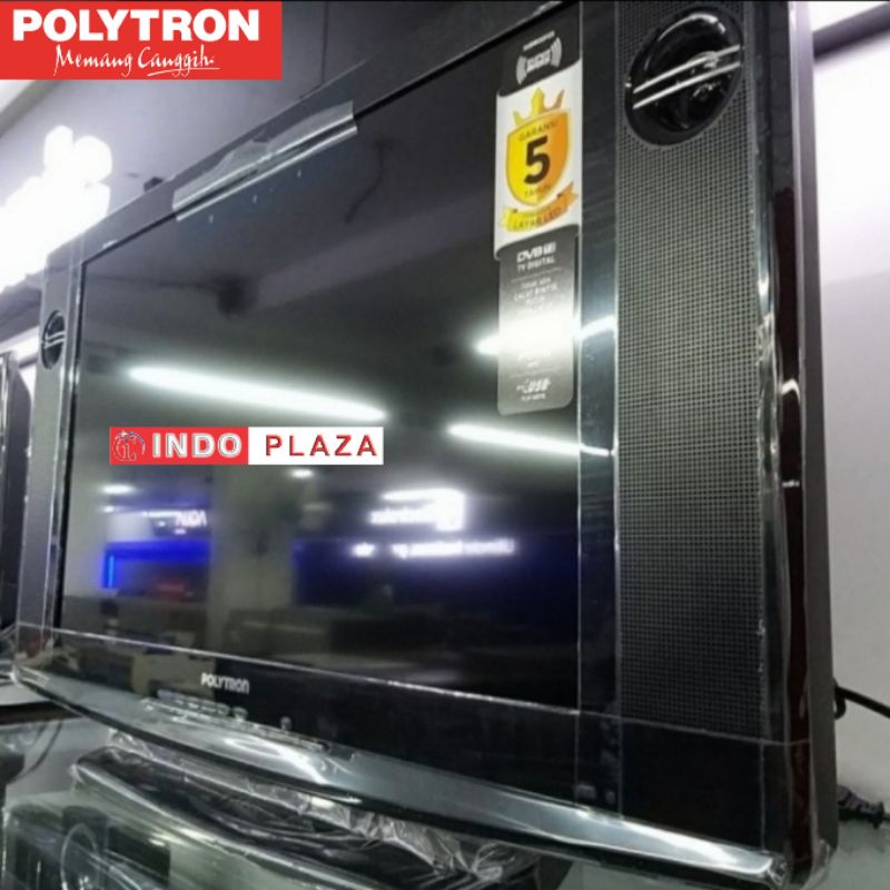 TV TABUNG 24 INCH DIGITAL DVB T2 POLYTRON PLD-24V123 (KHUSUS MEDAN)