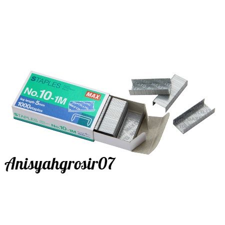 

(SATUAN) Isi Staples MAX No.10 / No. 10-1M Original asli